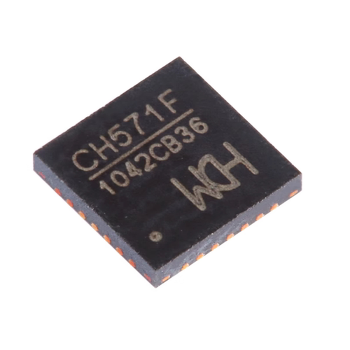 原装正品 CH571F QFN-28 集成BLE无线通讯的32位RISC微控制器芯片