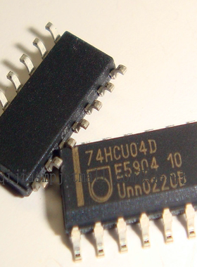 SN74HCU04DR 74HCU04D 六反相器 逆变器 贴片SOP-14 直拍 5个