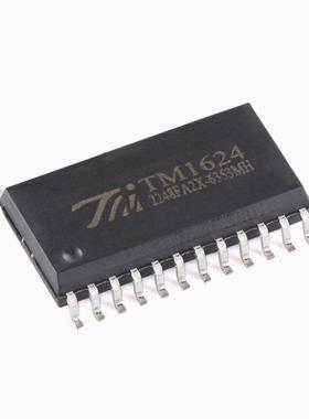 全新原装 TM1624(TA1323C)新版本 SOP-24 LED驱动控制IC 10个