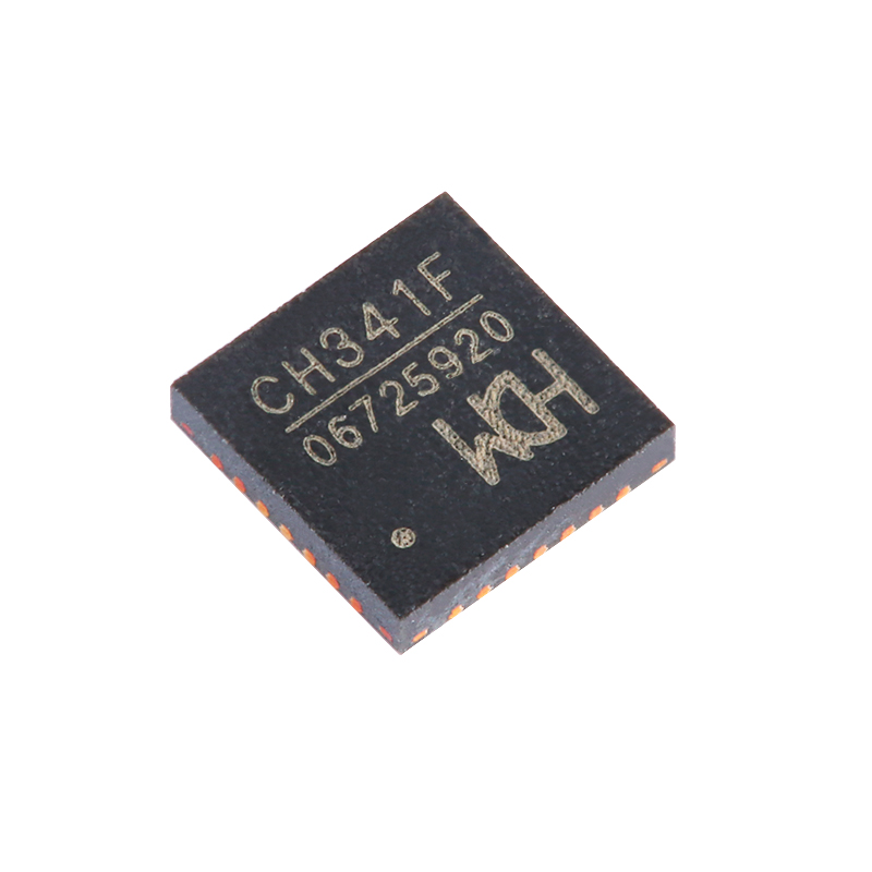 原装正品 CH341F QFN-28 USB总线转接芯片