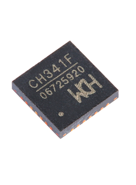 原装正品 CH341F QFN-28 USB总线转接芯片