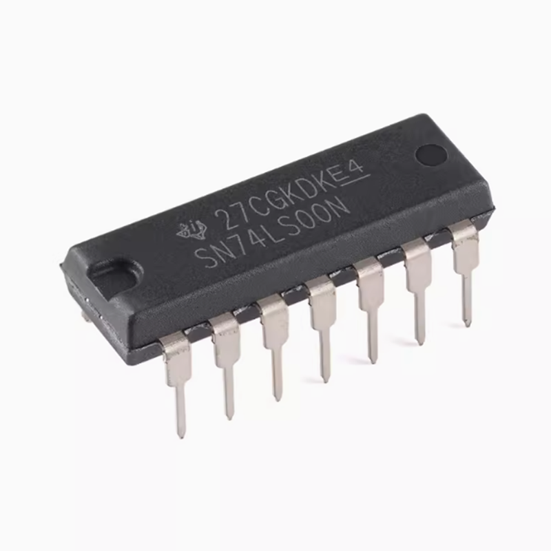原装正品 SN74LS00N PDIP-14 四路2输入正与非门芯片 5个