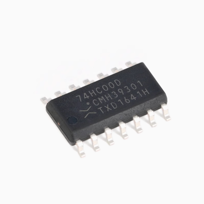 原装 74HC00D,653 SOIC-14 四路2输入与非门 贴片逻辑芯片 10个