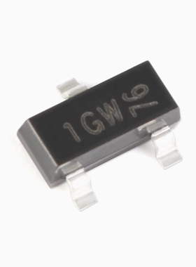 全新原装 BC847C,215 1GW SOT-23 45V/100mA 贴片三极管 10个