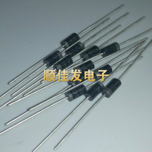 直插整流二极管大功率大电流IN4007/1N4007 1A/1200V DO-41 30个