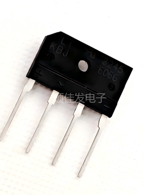 KBJ606 KBJ606G 直插整流桥整流器桥堆 DIP-4 6A 600V 全新原装