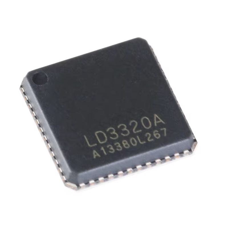原装正品 贴片 LD3320A QFN-48 机器人语音识别IC芯片