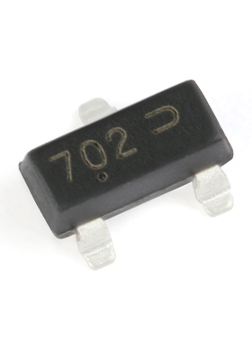 L2N7002LT1G 贴片SOT23 N沟道增强型场效应晶体管 丝印702  10个