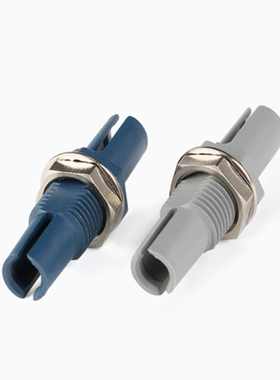 全新原装 HFBR-4505Z/HFBR-4515Z 光纤连接器连接头 灰/蓝色