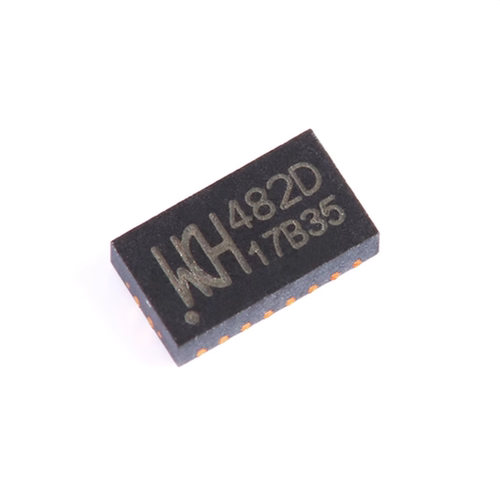 CH482D QFN-20 2差分通道二选一 四刀双掷超高速模拟开关芯片 5个