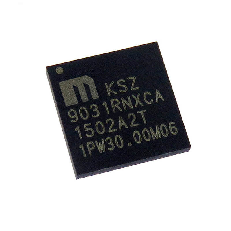 全新原装 KSZ9031RNXCA-TR 贴片 QFN-48 以太网芯片 收发器IC芯片