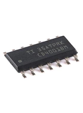 原装 CD4001BM96 SOIC-14 CMOS四路2输入或非门 贴片逻辑芯片10个
