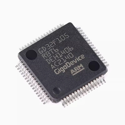 原装GD32F105RBT6 LQFP-64 ARM Cortex-M3 32位微控制器-MCU芯片