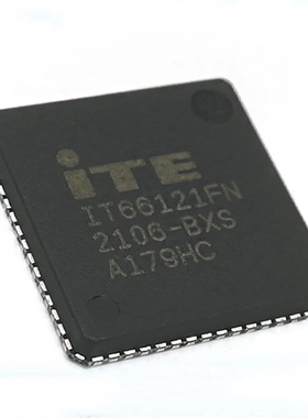 原装贴片IT66121FN/BX 丝印IT66121FN QFN-64 高清视频转换芯片