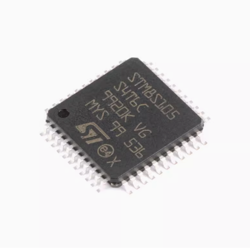 原装正品 STM8S105S4T6C LQFP-44 16MHz/16KB闪存/8位微控制器MCU