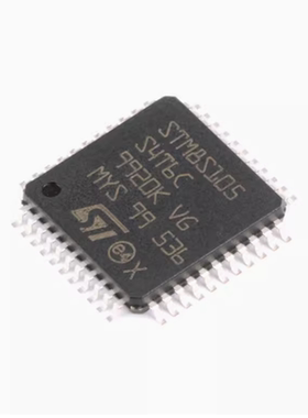 原装正品 STM8S105S4T6C LQFP-44 16MHz/16KB闪存/8位微控制器MCU