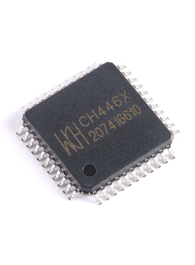 全新原装正品 CH446X 贴片LQFP-44 5x24模拟开关阵列芯片 WCH沁恒