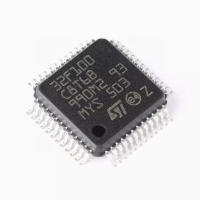 原装正品STM32F100C8T6B LQFP-48 ARM Cortex-M3 32位微控制器MCU