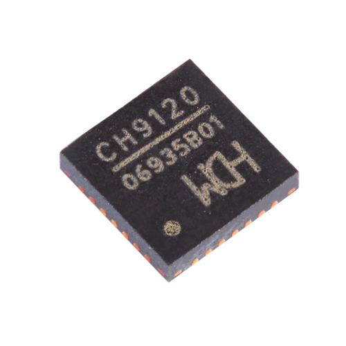 原装正品 CH9120 QFN-28 网络串口透传芯片