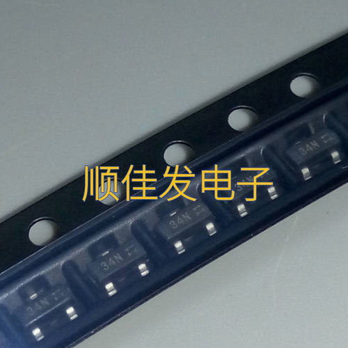 全新原装DMN3404L-7 丝印34N 封装SOT23 30V/5.8A MOSFET晶体管