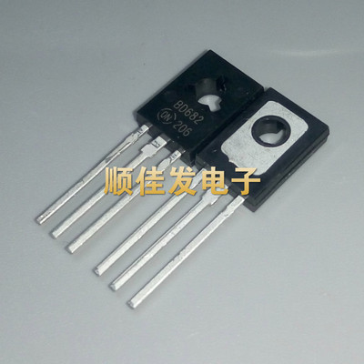 全新 BD679 BD680 BD681 BD682 达林顿晶体管 4A100V 三极管TO126