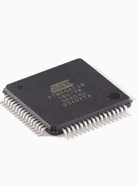 原装 ATMEGA128-16AU TQFP-64 8位AVR微控制器芯片