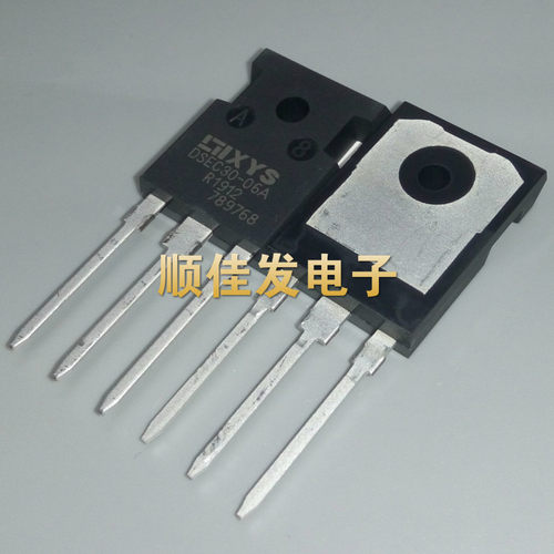 DSEC30-06A DSEK30-06A 30A/600V进口快恢复二极管 直插TO247直拍