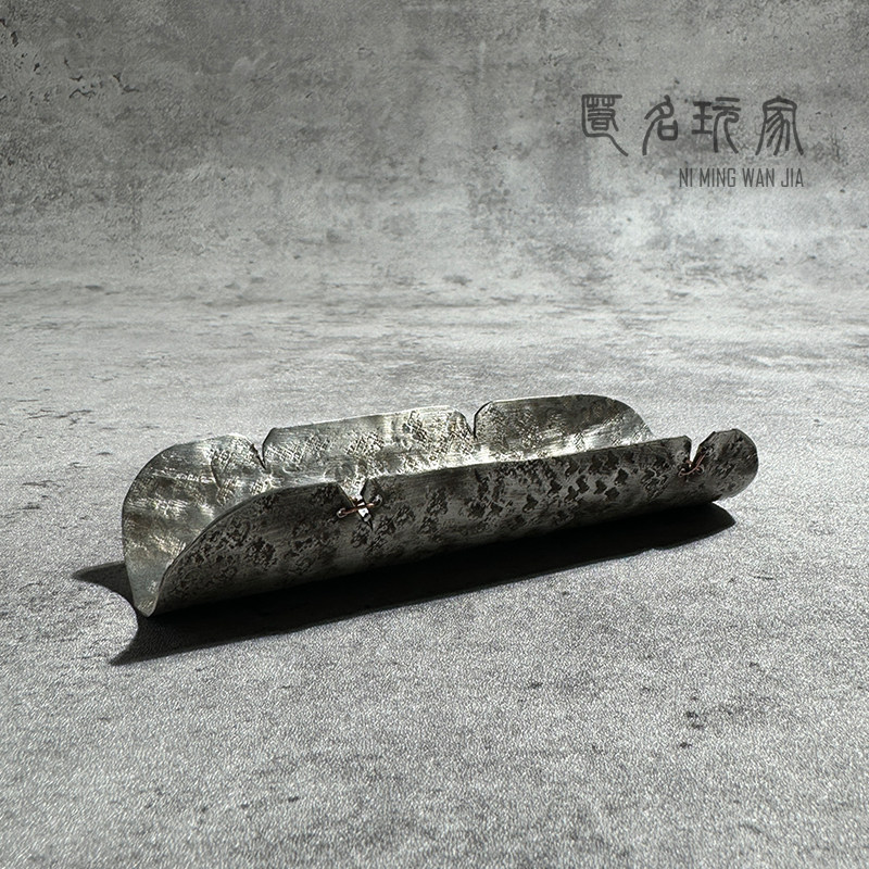 匿名玩家*纯锡手工茶则锤纹做旧茶铲茶道投茶器诧寂风茶勺,餐饮具,茶道/零配,淘宝优惠券,粉丝福利购,淘宝优惠卷