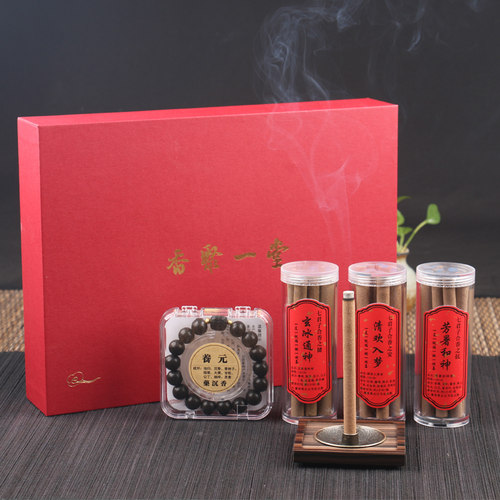百乐圣香聚一堂显字香熏香礼盒
