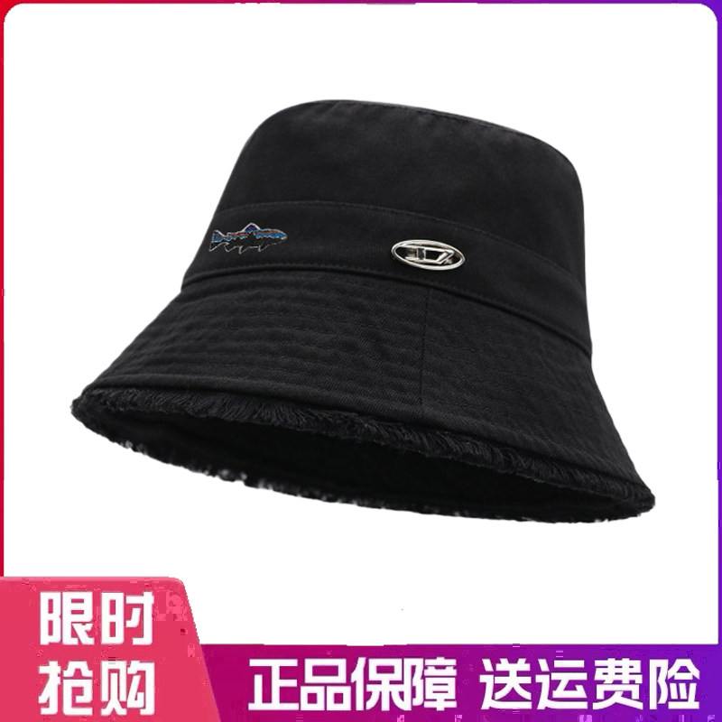 户外帽子毛边渔夫帽女春夏韩版百搭宽檐盆帽时尚显脸小网红遮阳帽