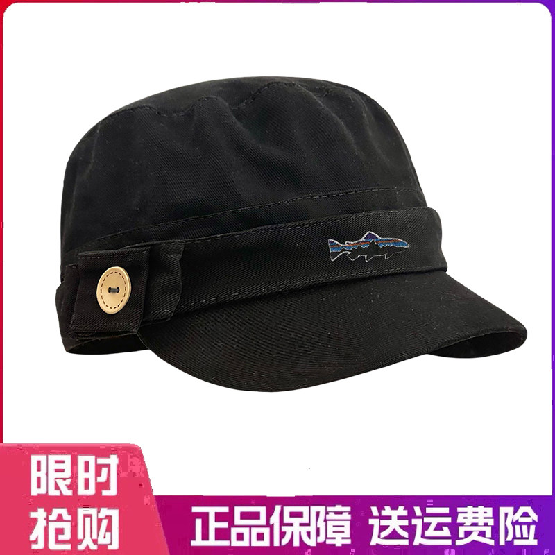 户外帽子复古马术帽韩系百搭设计感英伦风高级感男女显脸小画家帽