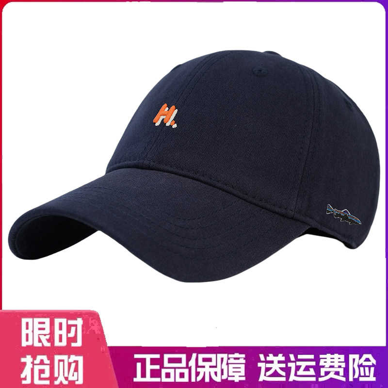 户外帽子韩版休闲软顶遮阳棒球帽男女春夏简约宽檐显脸小鸭舌帽子