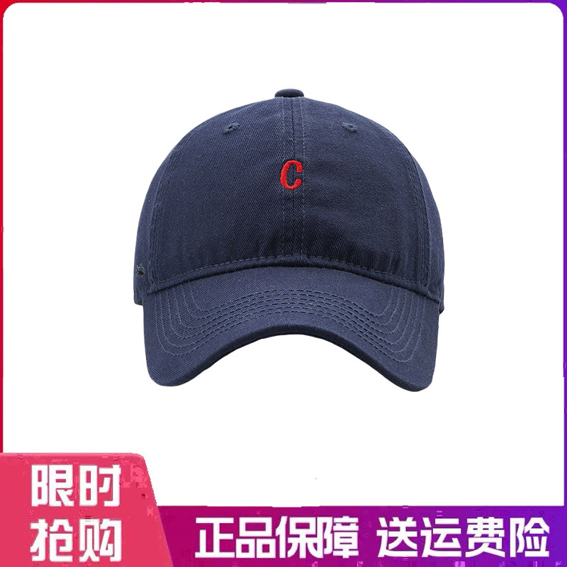 户外帽子C字母休闲百搭遮阳棒球帽男女宽帽檐显脸小防晒鸭舌帽子