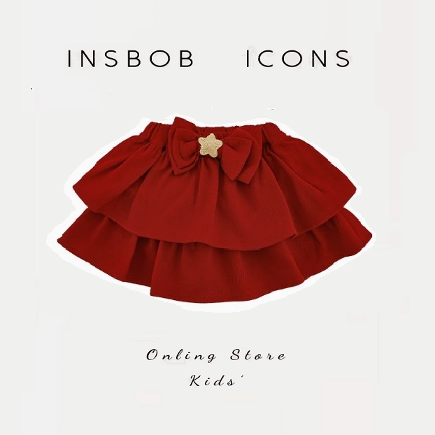 女童立体蝴蝶结圣诞红色蛋糕裙春秋可爱星星绣花洛丽塔半身裙裙裤,童装/婴儿装/亲子装,半身裙,淘宝优惠券,粉丝福利购,淘宝优惠卷