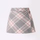 女童格纹半身裙2025新款 秋冬高级感裙裤 儿童裙子女孩包裙A字短裙7