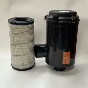 铁外盖空气滤芯总成风格 挖掘机沃尔沃EC210B空滤外壳空滤后盖风格