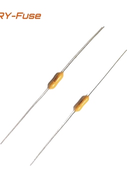 电阻式保险丝 250V 125V T0.1A 黄色 直插 延迟慢断 代替力特FUSE