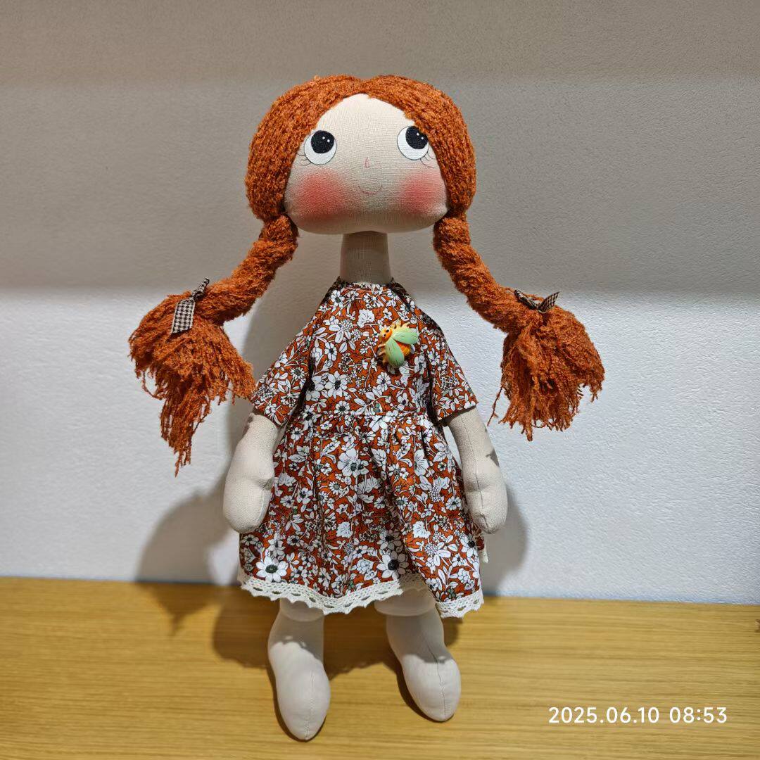 非遗手工制作布娃娃玩偶公仔女孩玩具节日礼物学生礼品摆件创意