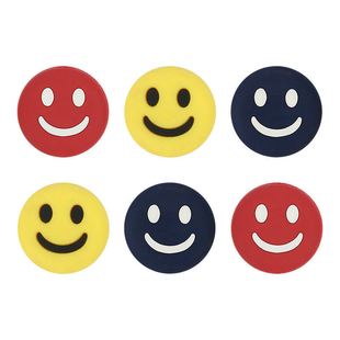 网球拍避震器网球防震器减震器笑脸网壁球拍配件硅胶防震器可爱