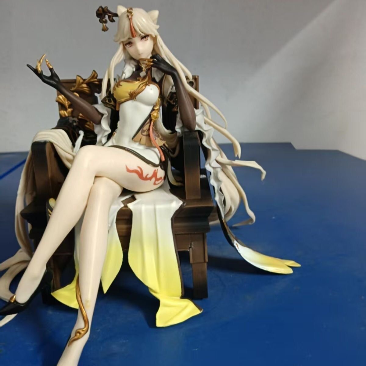 天权凝光二次元原神手办游戏摆件美少女单人模型