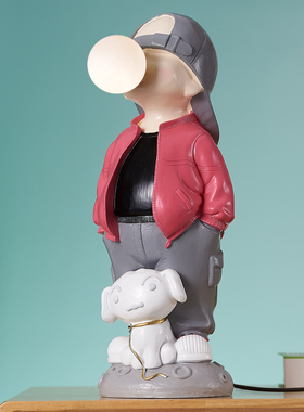 40cm大号狗狗夜灯存钱罐夜灯礼物