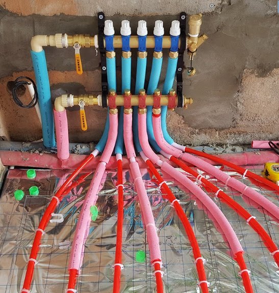 5)×2m空调冷库地暖铜管水管保温管