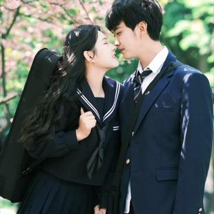 【出租】JK制服情侣DK男生樱花学生日系衬衫写真西装套装租赁