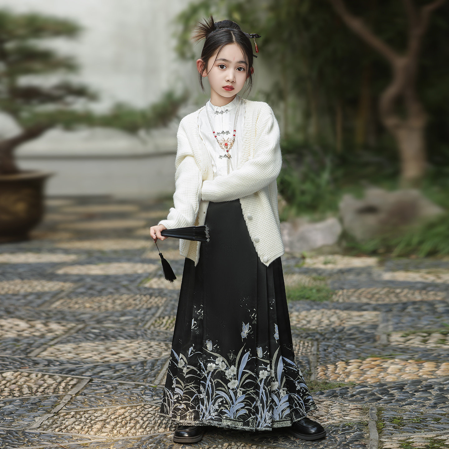 马面裙女童汉服秋冬季儿童古装套装女孩2025新款国风唐装古风秋装,童装/婴儿装/亲子装,唐装,淘宝优惠券,粉丝福利购,淘宝优惠卷