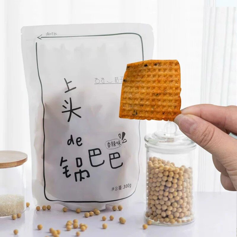 桔子皮就粹上头的锅巴巴陕西大米锅巴