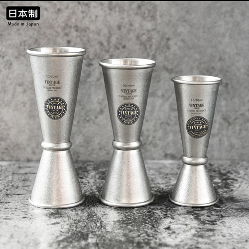 青芳制作所调酒工具复古盎司杯