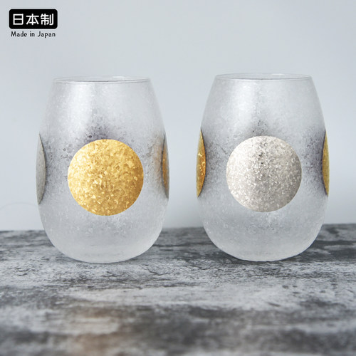 日本进口宫廷风aderia盒装玻璃杯