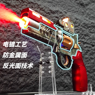 儿童玩具男孩3到6岁手枪1到3岁喷雾声光玩具枪音乐电动冲锋仿真