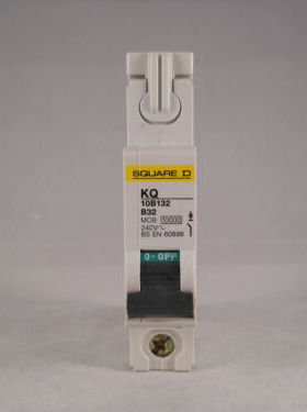 KQ10B132 Square D KQ MCB 32 Amp Type B Single Pole 32A Circu