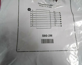 Wenglor S80-2m, Anschlusskabel, Buchse M12 gerade., 8-pol, l